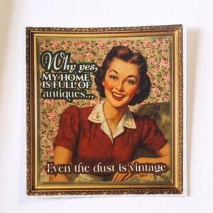 Antique/Vintage Lover Sticker 3in Vinyl